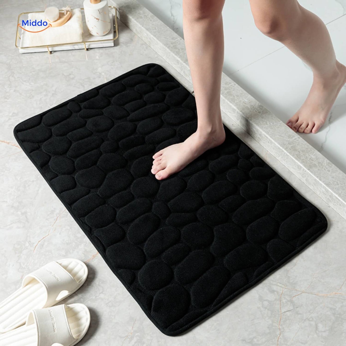 AquaMat™ Tapis de Bain Antidérapant | Sécurité et Confort pour Votre Salle de Bain