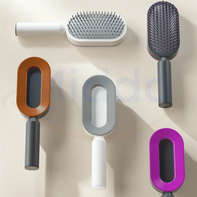 Bestie™ | Brosse à Cheveux Propre avec Retrait Facile en 1 Clic