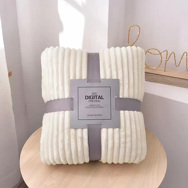 Plaid en Velours Polaire - Confort & Style pour Chaque Saison