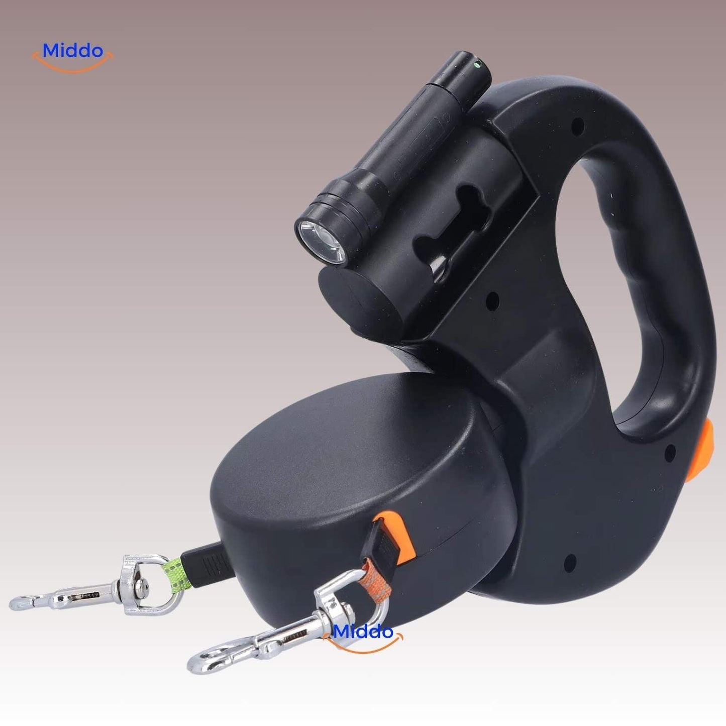 TwinTails™ EasyWalk | Laisse 2-en-1 Pratique pour Deux Chiens