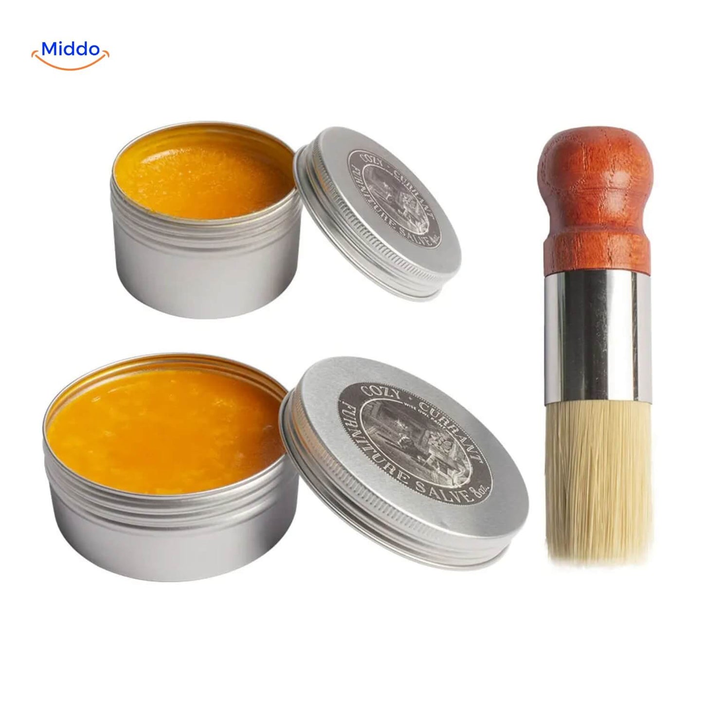 Furnituresalve™ - Baume pour Cuir et Bois | Éliminateur de Rayures + Brosse