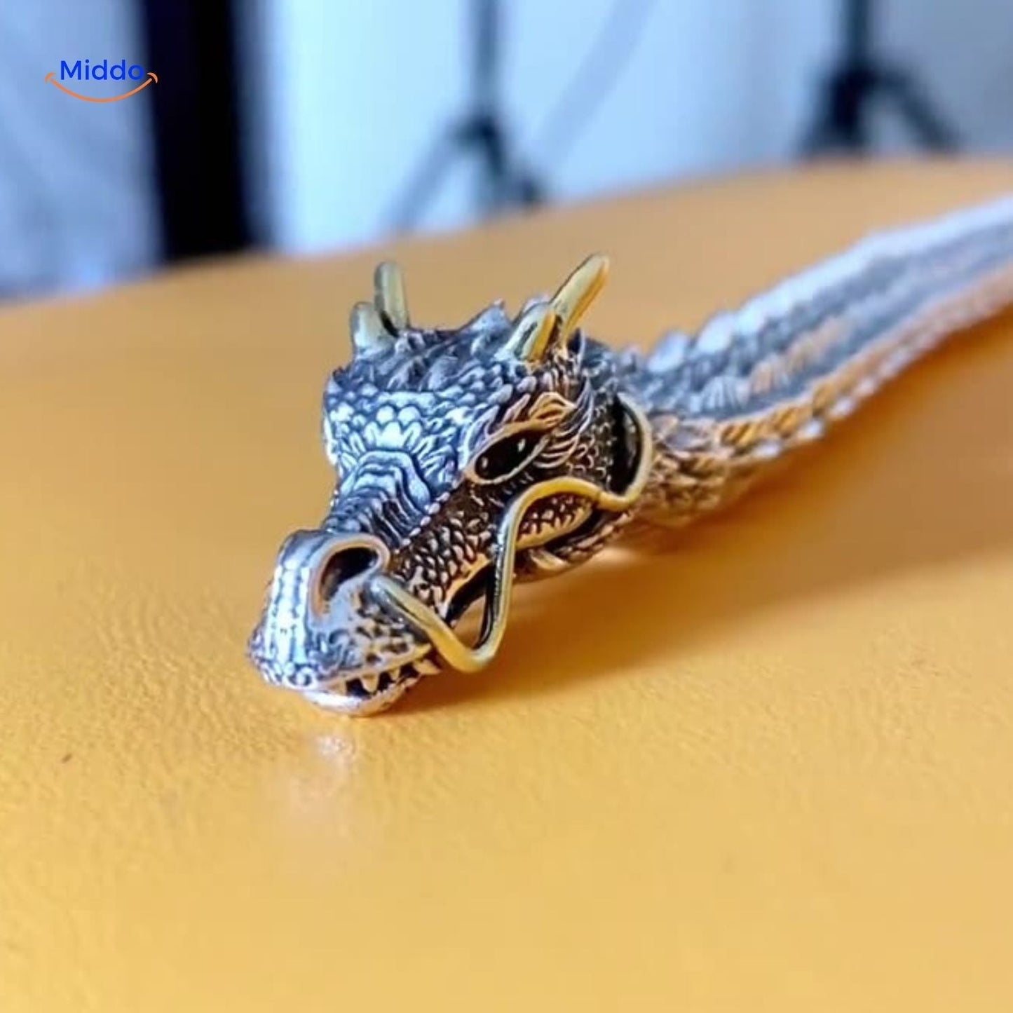 DracoGuard™ Bracelet Dragon Bone | Style et Puissance Masculine