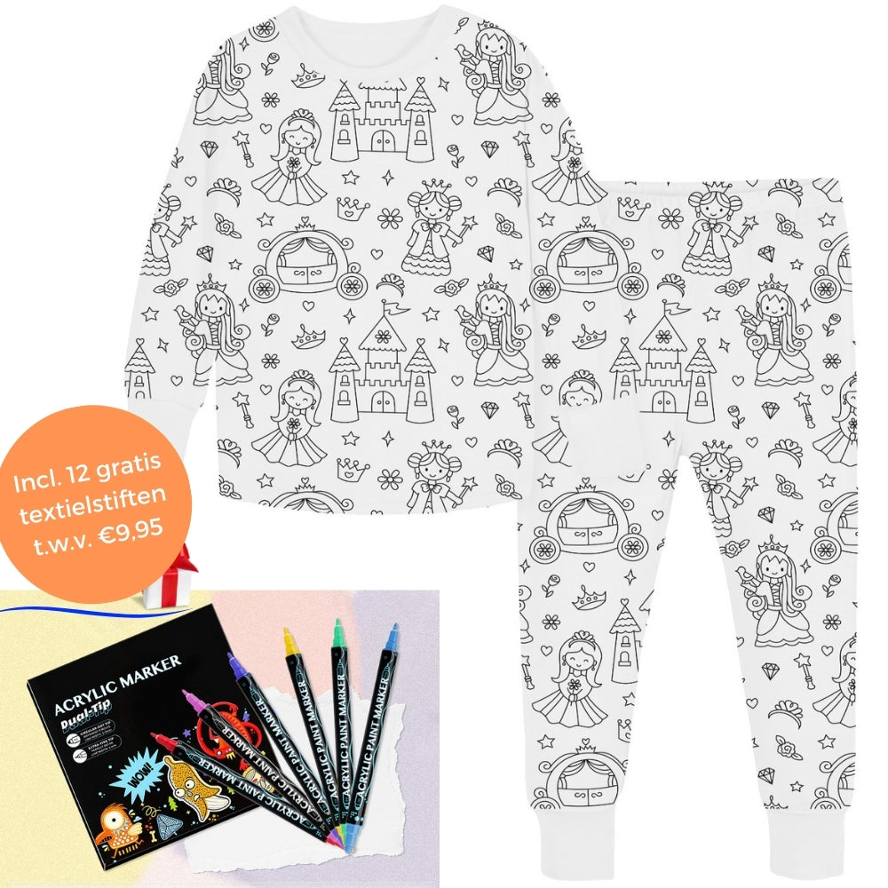 Pyjama Enfant à Colorier™ | Ludique et Apprécié par les Enfants et les Parents !