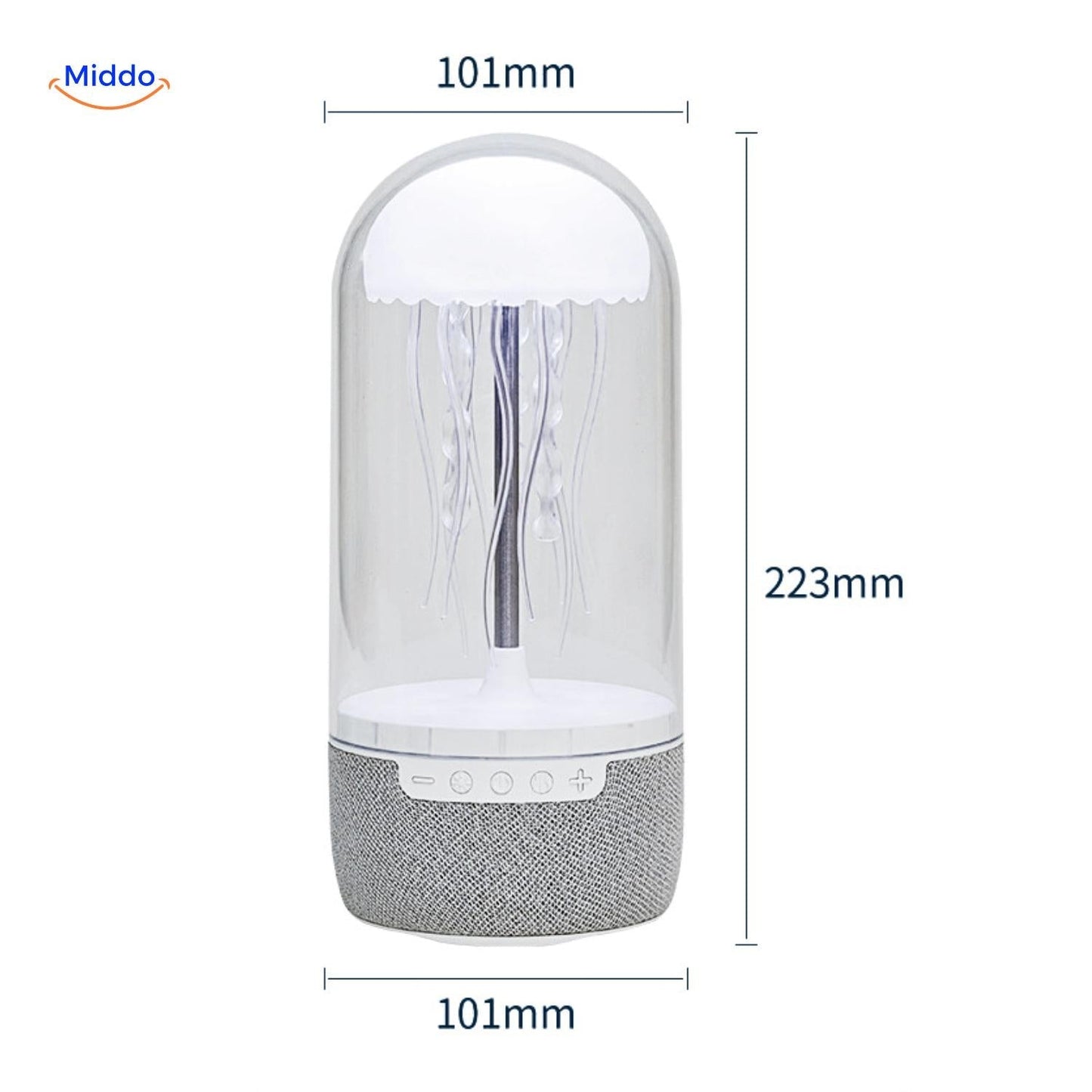 JellyGlow™ Enceinte | Mini Bluetooth, Lumières Colorées et Plaisir Portable !