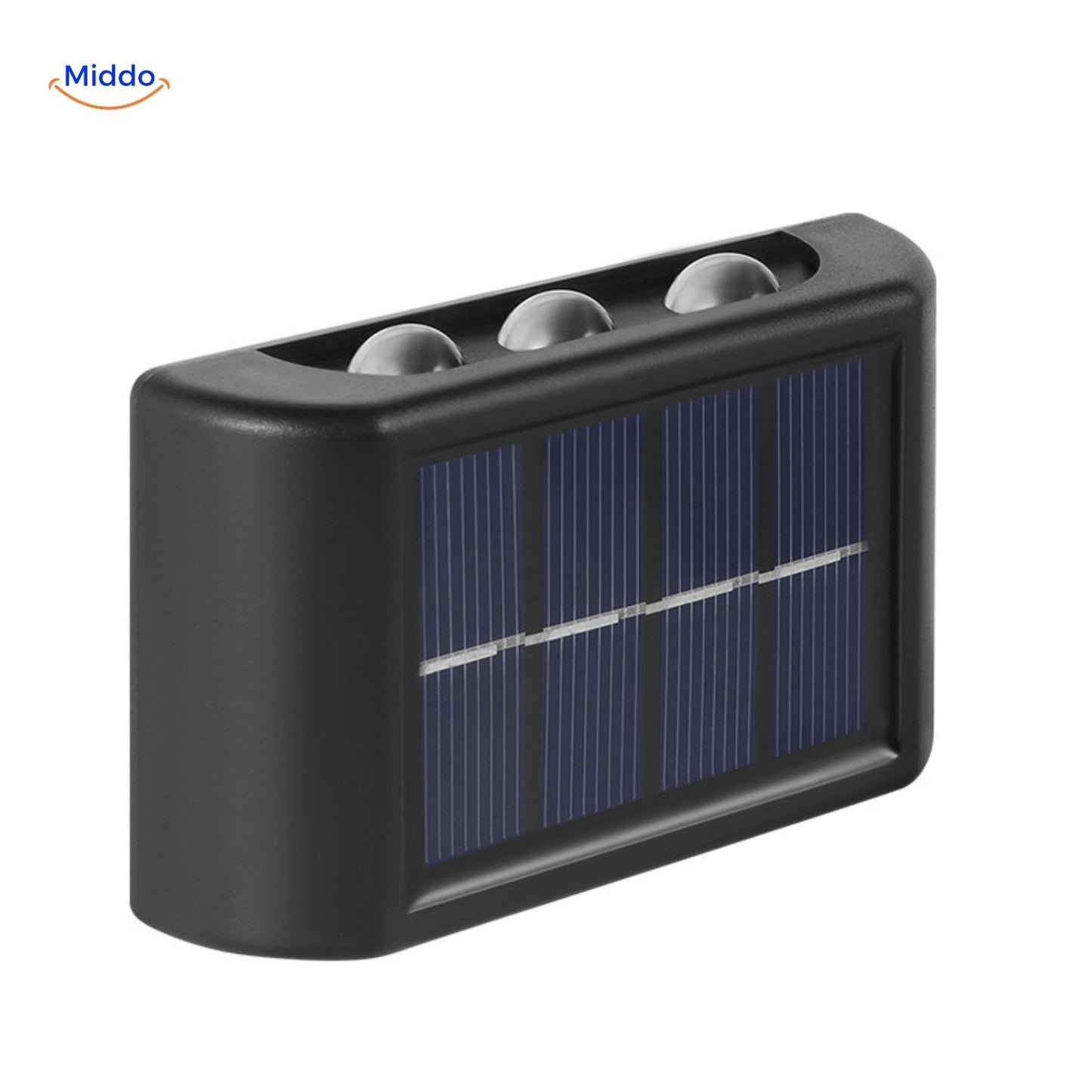 LumiBright™️ Applique Murale Solaire | LED Étanche à Double Tête, Décoration Extérieure