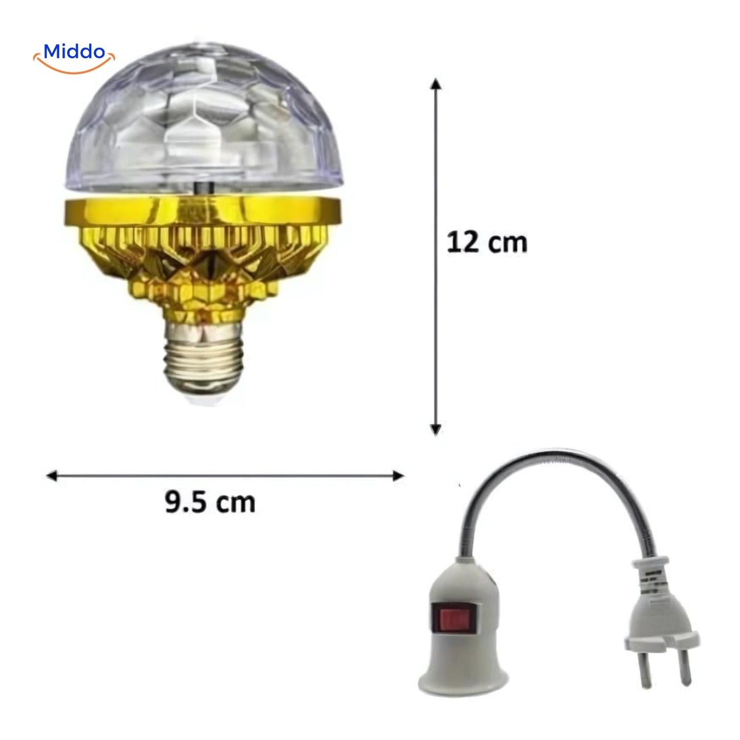 MagicBall™ LED Lampe Disco Rotative - Ambiance Colorée & Plaisir de Scène | 1+1 GRATUIT