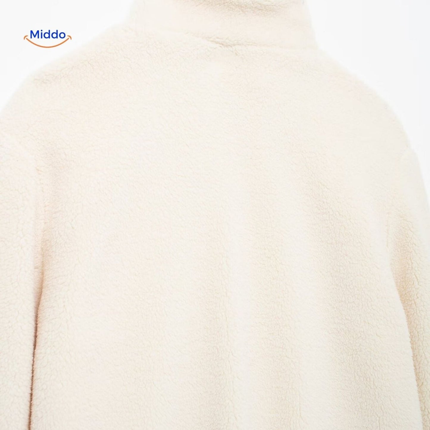 CozyLuxe™ Manteau en Laine Teddy | Confort et Élégance