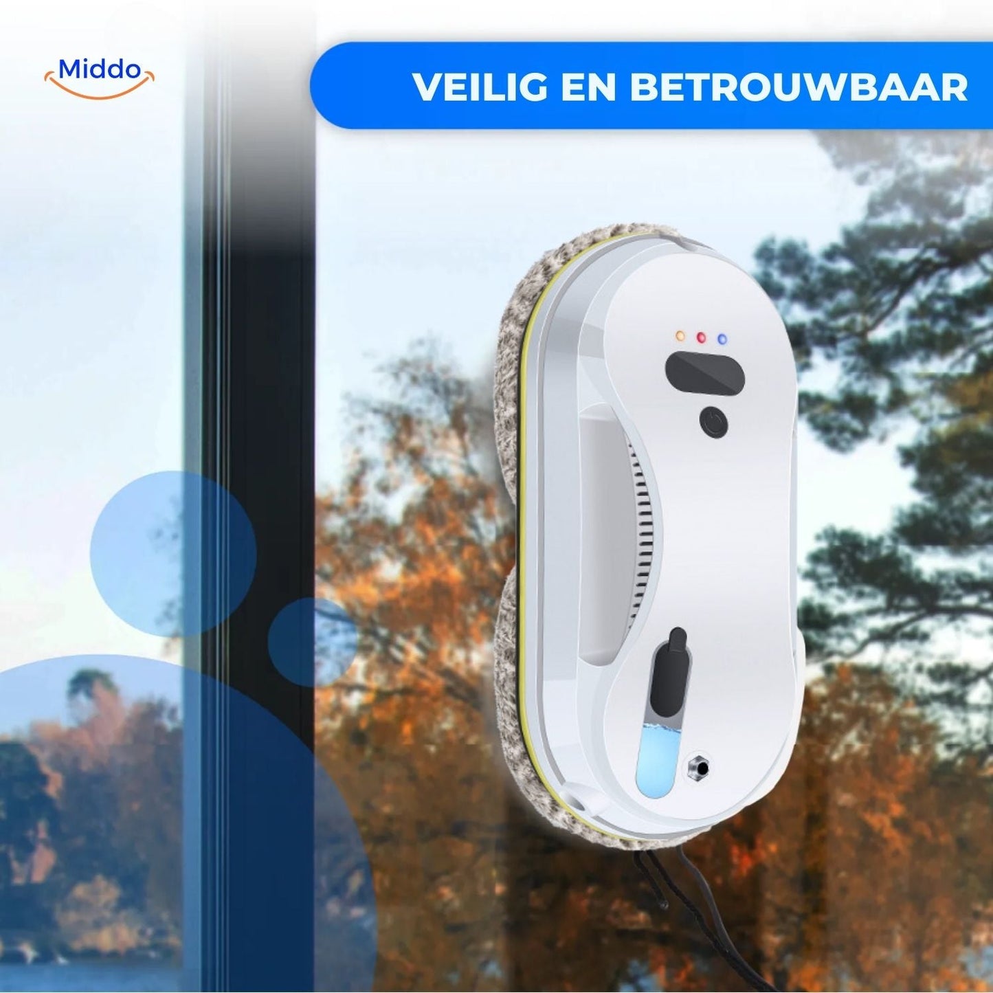 CleanSweep™ Robot de Fenêtre | Électrique & Télécommandé !