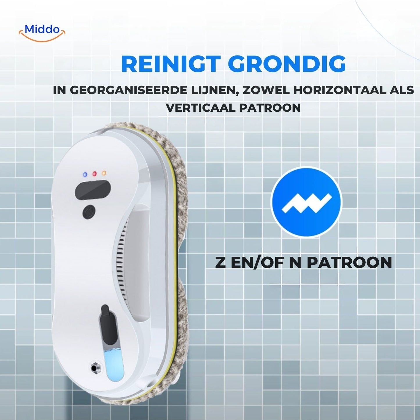 CleanSweep™ Robot de Fenêtre | Électrique & Télécommandé !