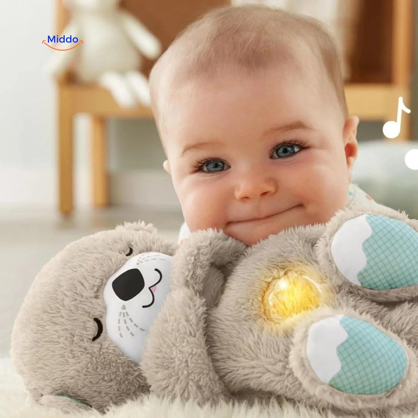 CuddleBuddy™ Peluche Bébé | Confort et Sérénité pour Votre Bébé - 1+1 Gratuit