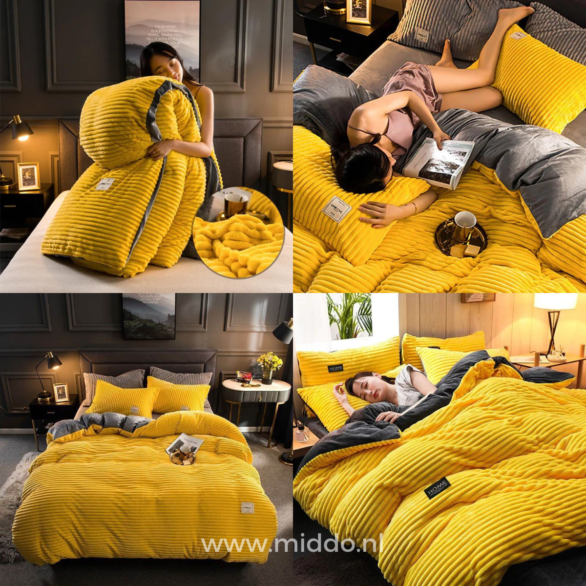 Housse de Couette en Velours Polaire | Enveloppez-vous dans un Confort et une Chaleur Ultimes pour les Froides Nuits d'Hiver