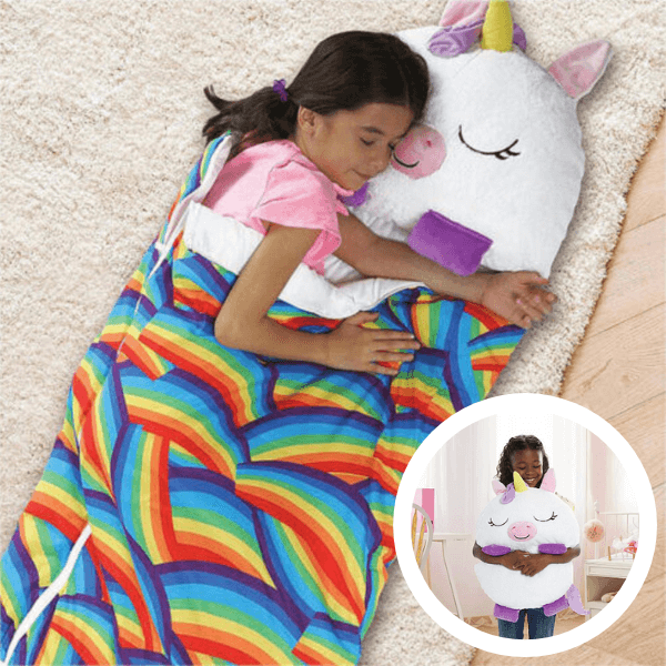 Sac de Couchage Peluche™ | Compagnon de Sommeil Parfait pour Enfants & Pyjama Parties