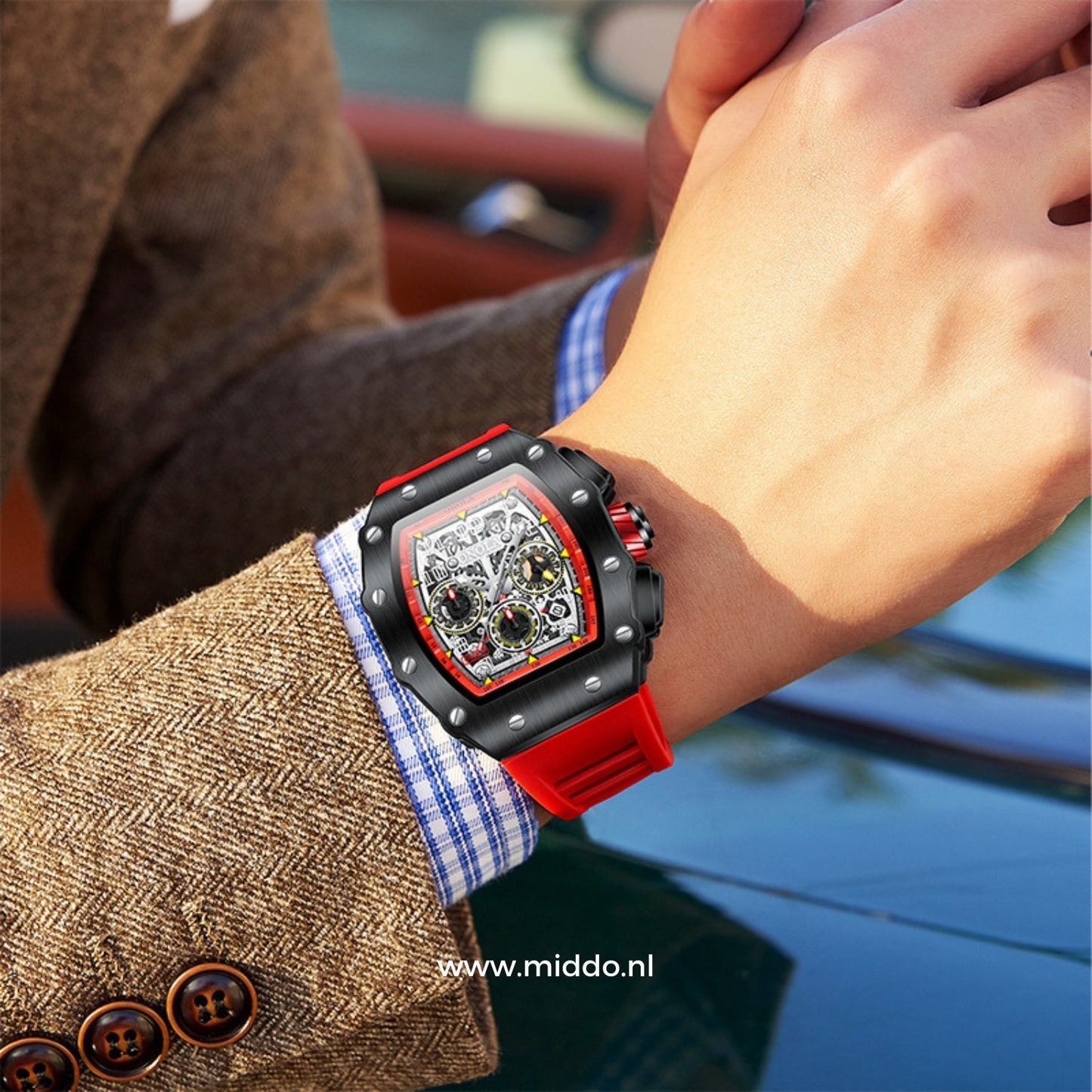 ONOLA™ MILLE – Montre Homme Étanche Premium avec Chronographe