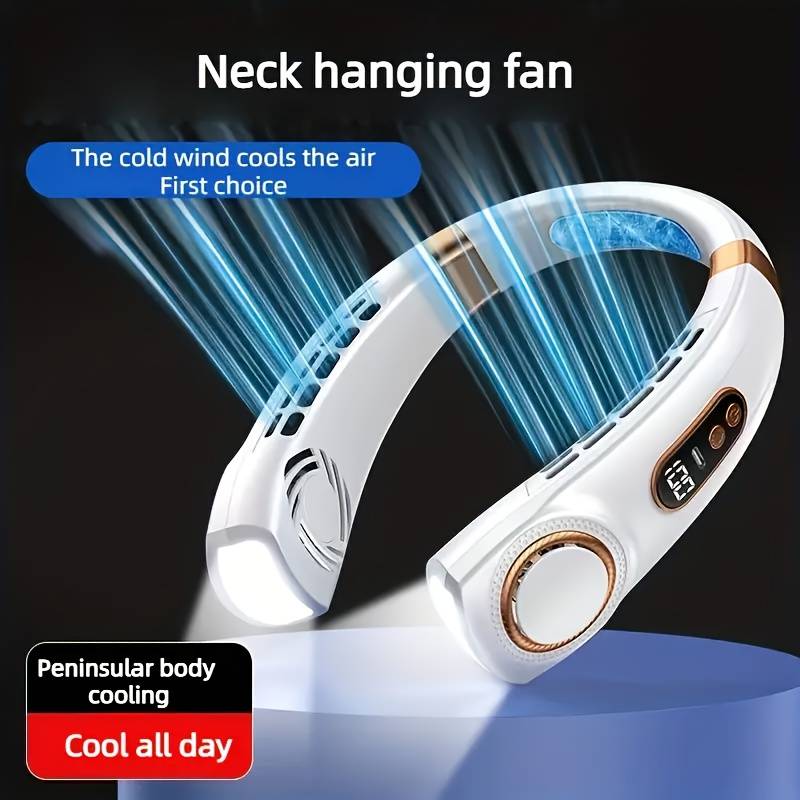 NekFan™ 2.0 PRO - Ventilateur de Cou Rechargeable, Version Améliorée de Notre Meilleure Vente !