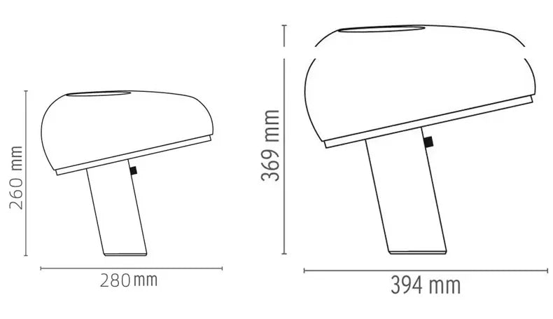 Lampe de Bureau Post-Moderne Élégante en Marbre – Noir, Blanc, Vert, Orange