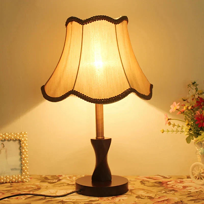 Lampe de Table en Bois pour Salon | Élégance Naturelle