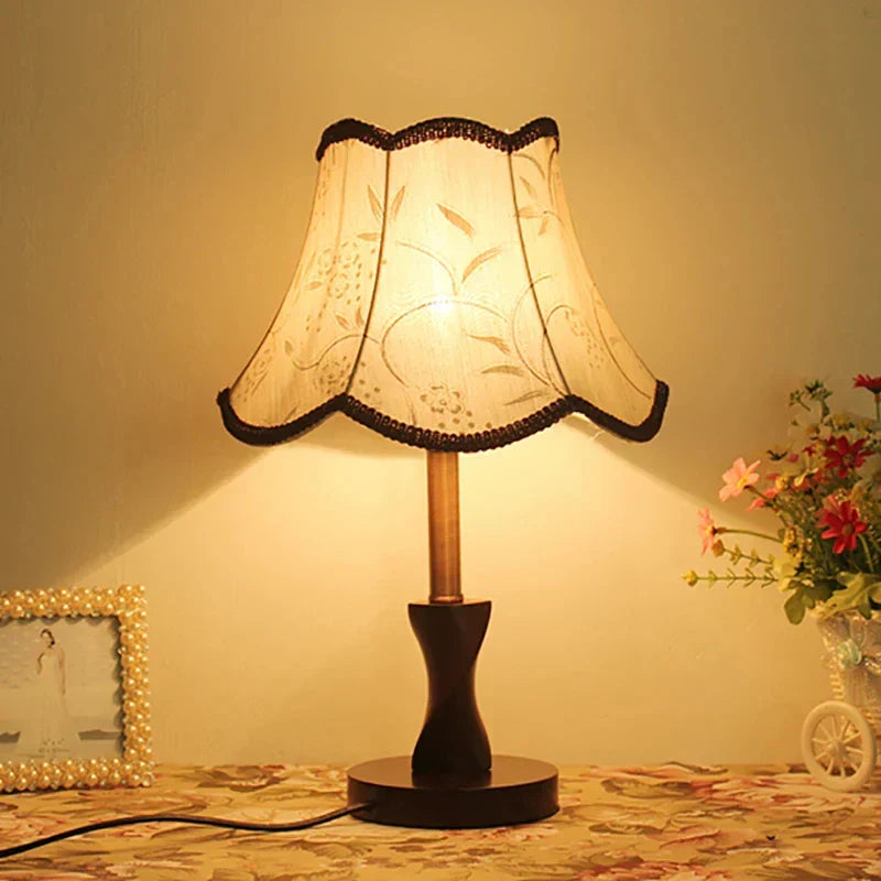 Lampe de Table en Bois pour Salon | Élégance Naturelle
