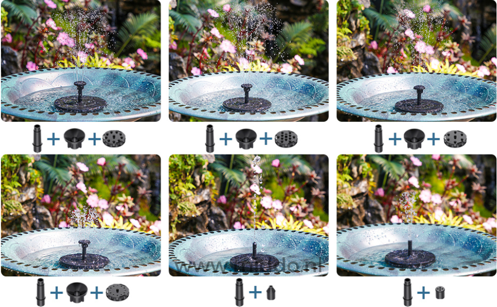 Fontaine écologique pour bassins et étangs avec notre Solar Oasis™