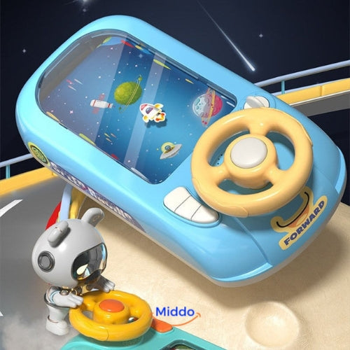 Volant de Jeu pour Enfants avec SpaceRacer™ ! Choix entre Simulation de Vaisseau Spatial ou Voiture de Course !