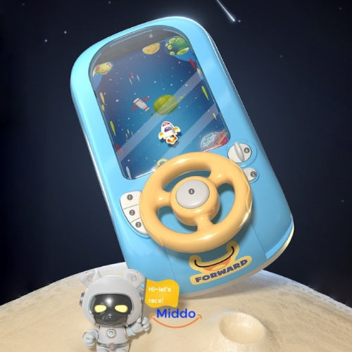 Volant de Jeu pour Enfants avec SpaceRacer™ ! Choix entre Simulation de Vaisseau Spatial ou Voiture de Course !