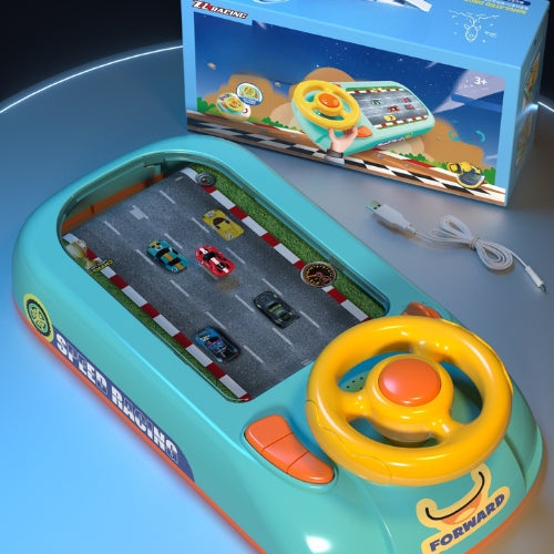 Volant de Jeu pour Enfants avec SpaceRacer™ ! Choix entre Simulation de Vaisseau Spatial ou Voiture de Course !