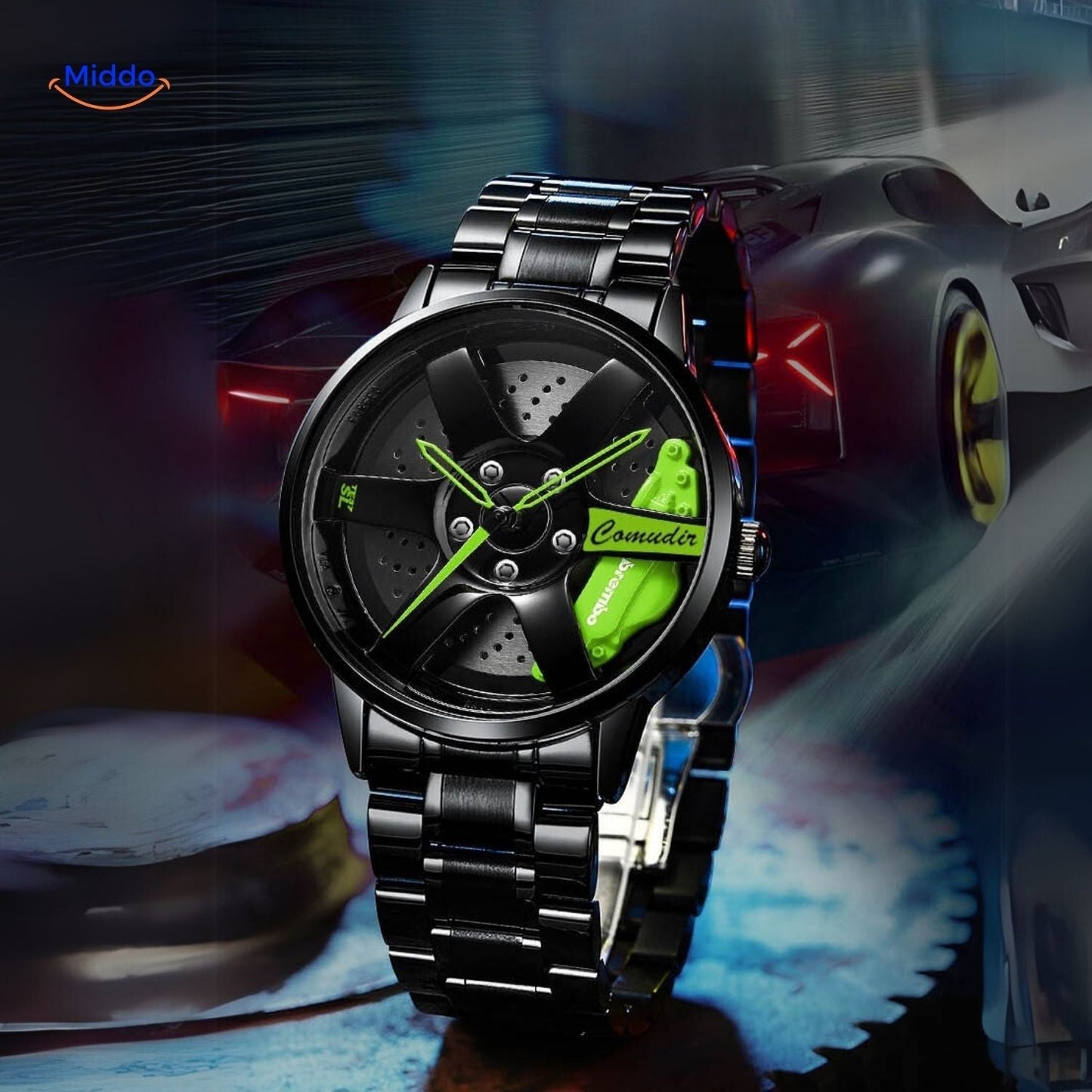 TurboGear™ Montre Automatique Homme | Design Étanche & Durable