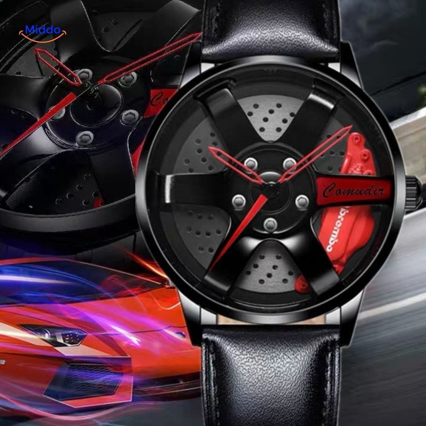 TurboGear™ Montre Automatique Homme | Design Étanche & Durable