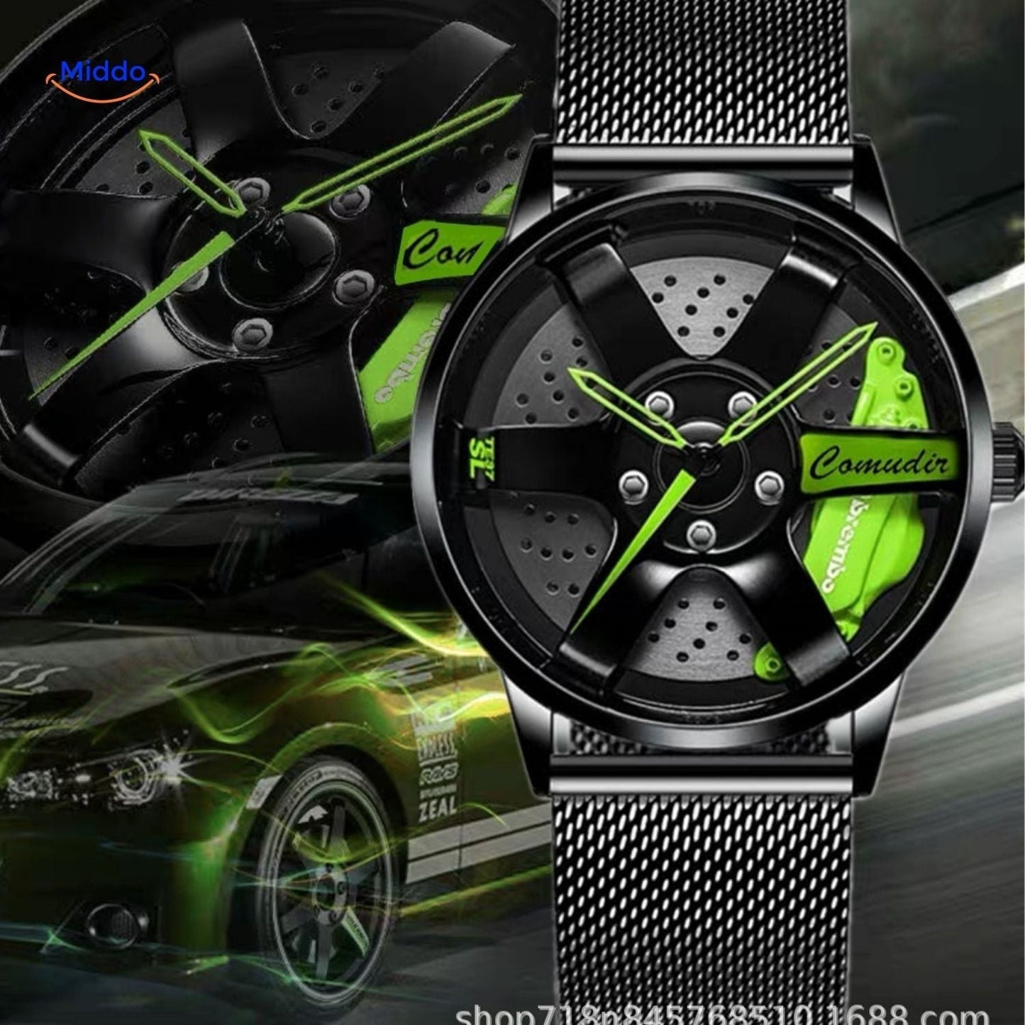 TurboGear™ Montre Automatique Homme | Design Étanche & Durable