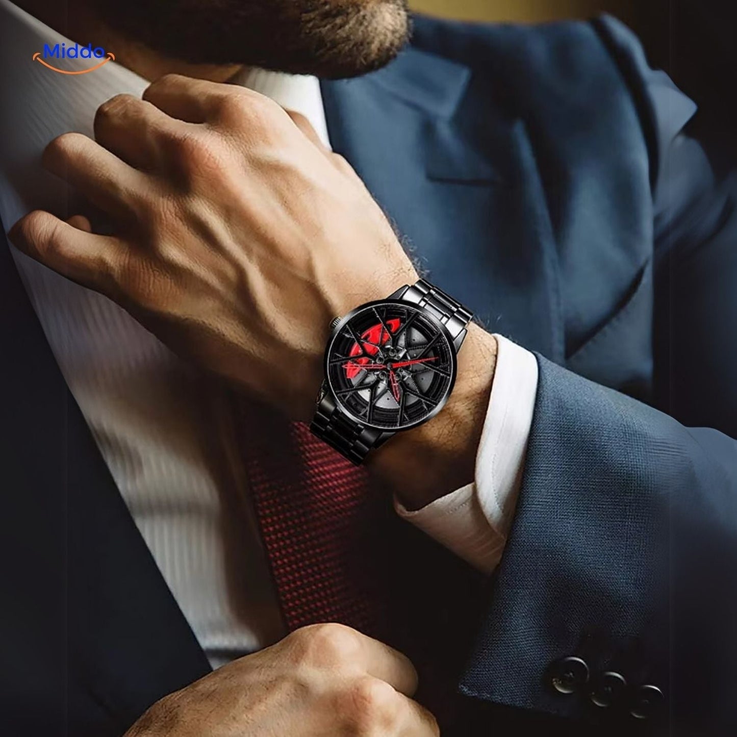 TurboGear™ Montre Automatique Homme | Design Étanche & Durable