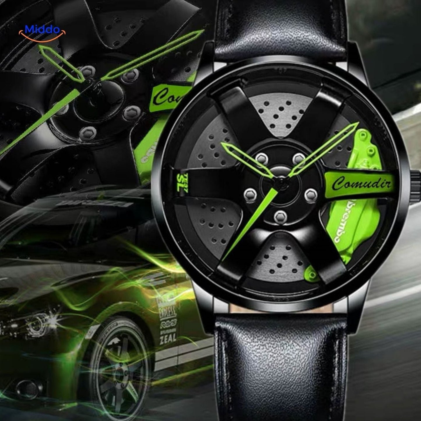 TurboGear™ Montre Automatique Homme | Design Étanche & Durable