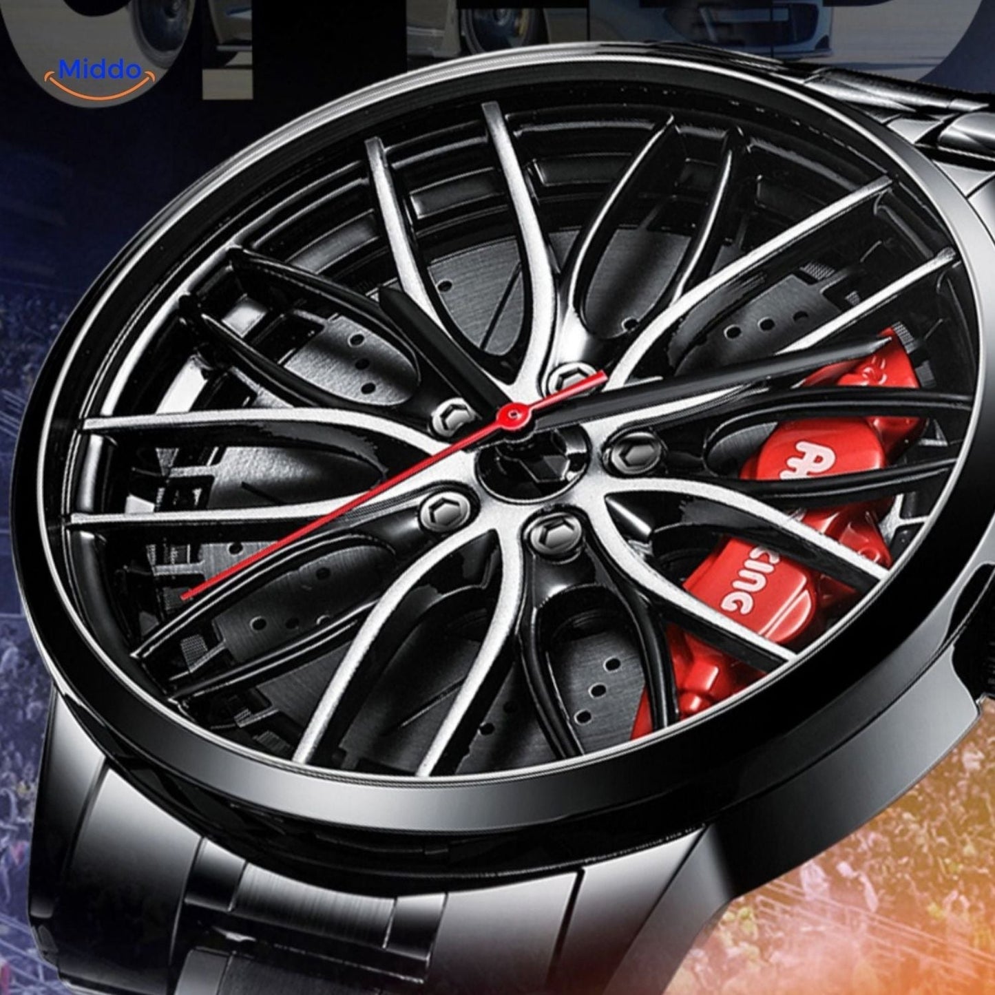 TurboGear™ Montre Automatique Homme | Design Étanche & Durable