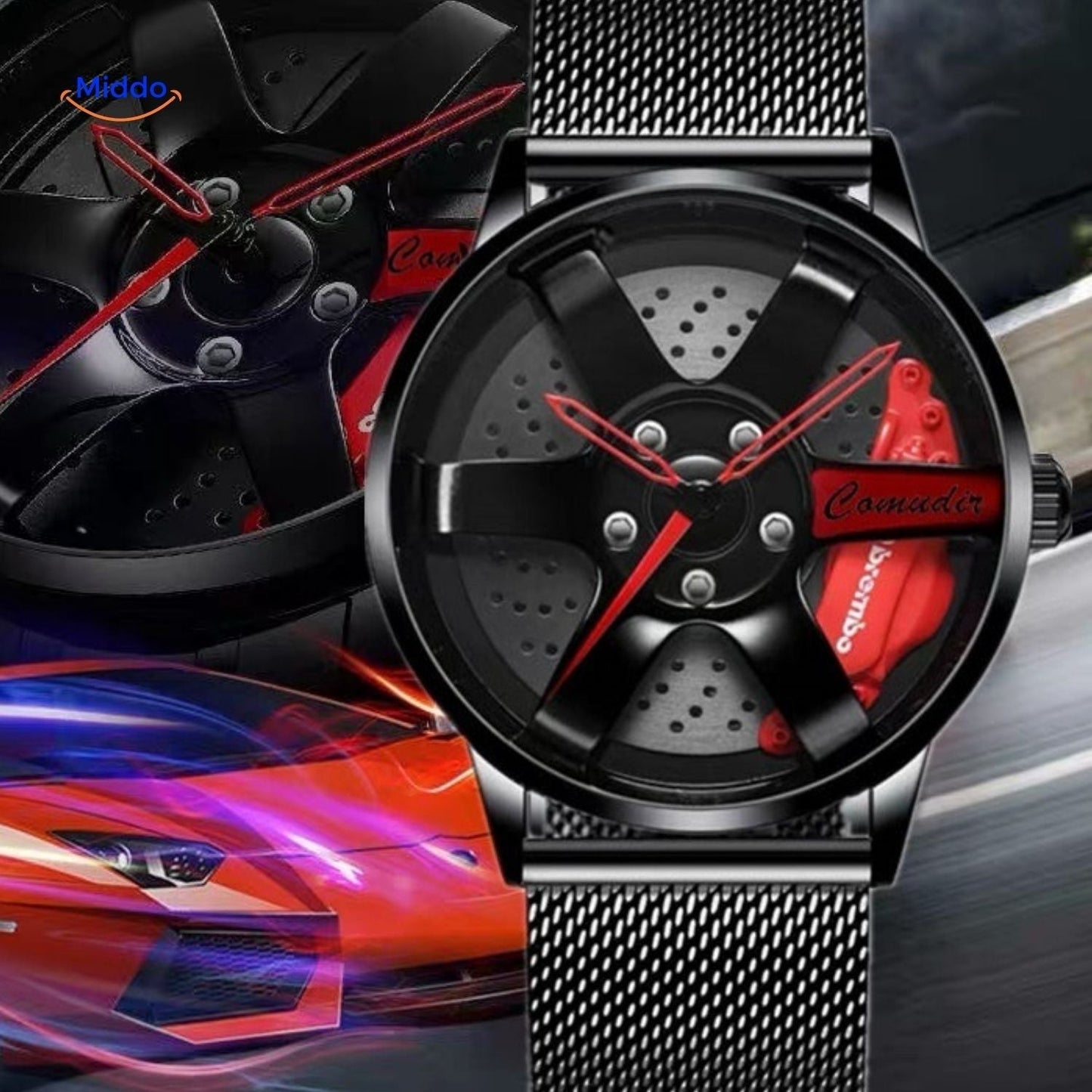 TurboGear™ Montre Automatique Homme | Design Étanche & Durable