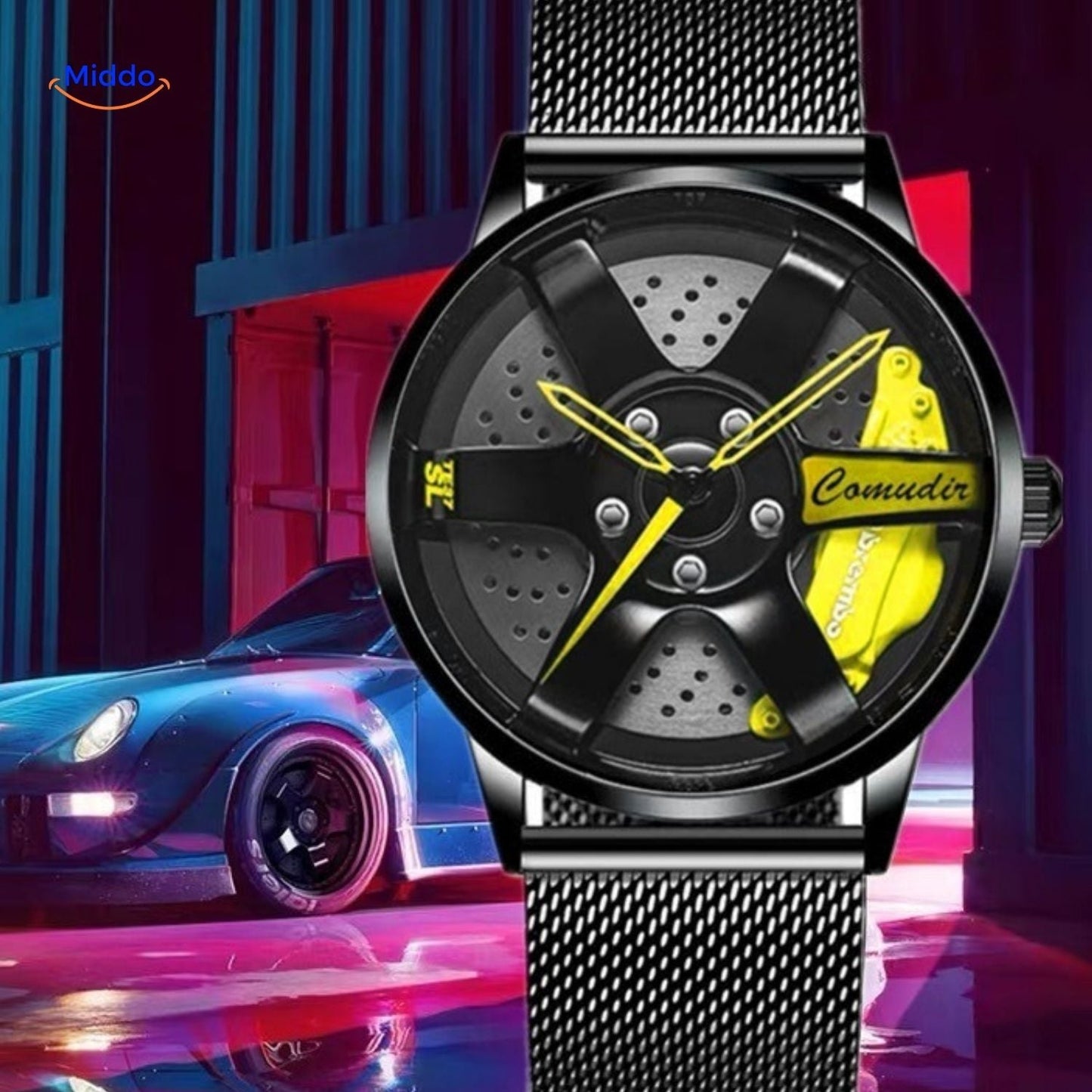 TurboGear™ Montre Automatique Homme | Design Étanche & Durable