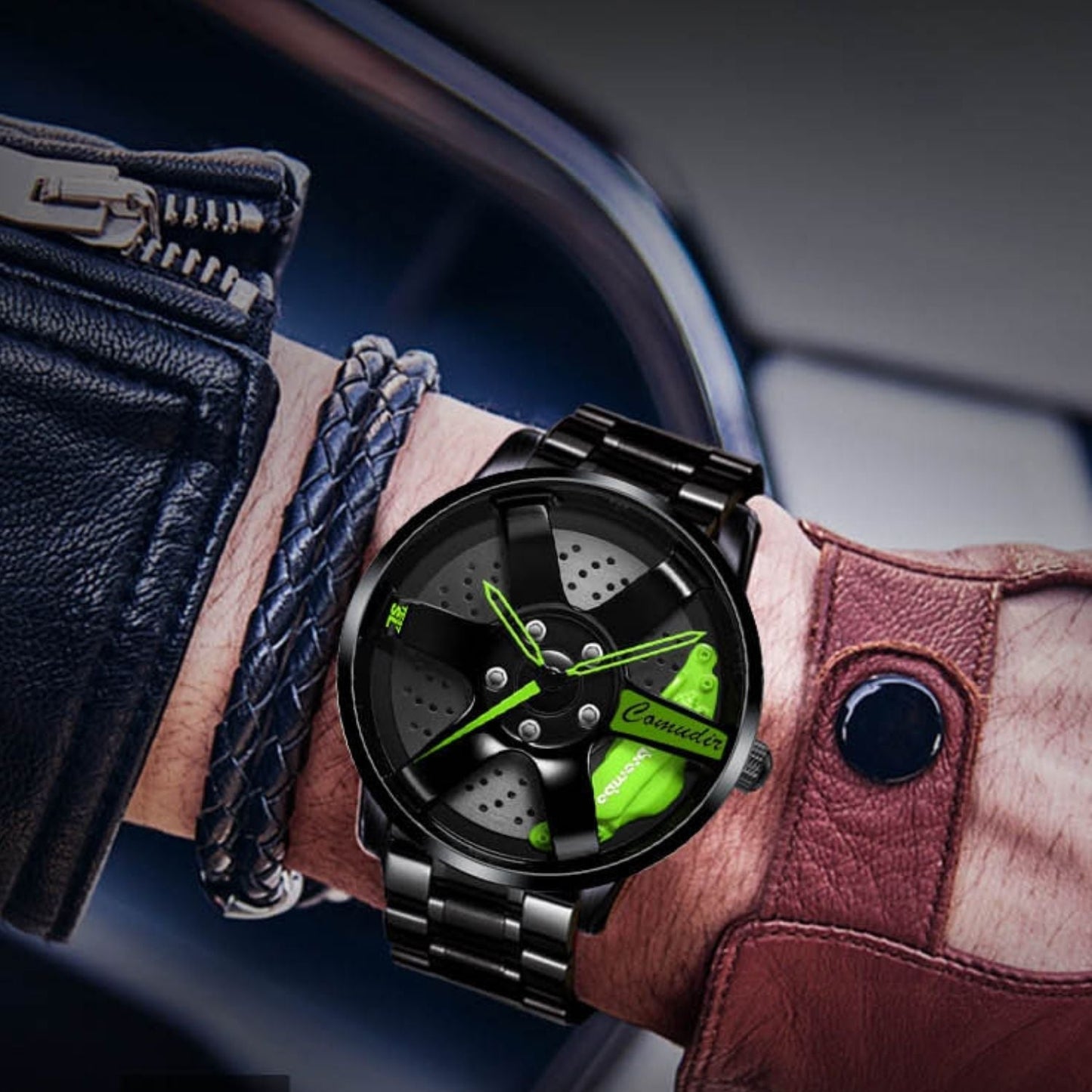 TurboGear™ Montre Automatique Homme | Design Étanche & Durable