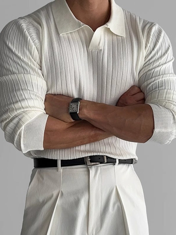 MuscleFit Polo Trui - Élégant, Confortable et Parfaitement Ajusté !