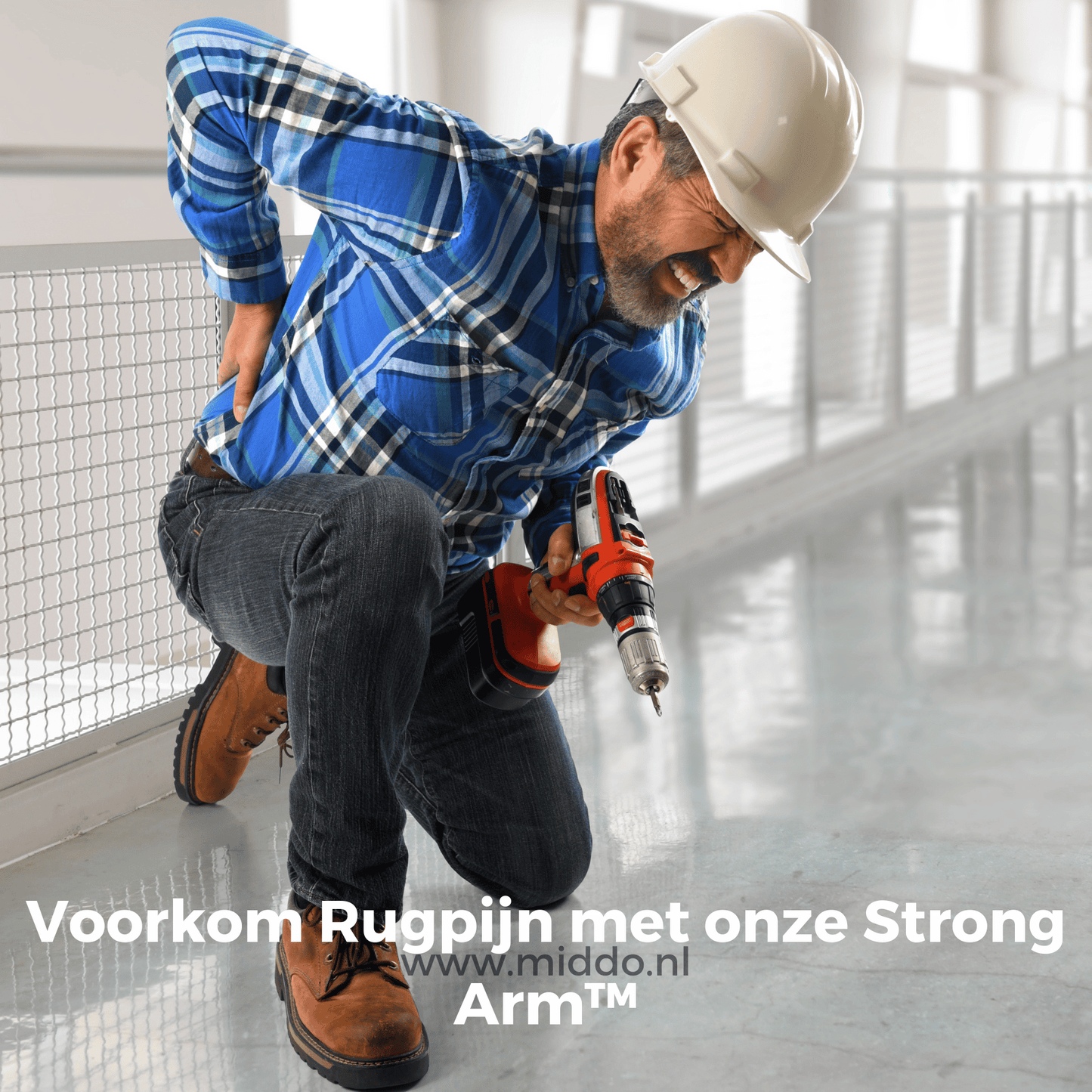 Strong Arm™ Aide au Levage | Prévenez les Douleurs Dorsales avec une Capacité de Charge de 150 kg en Acier Inoxydable Robuste