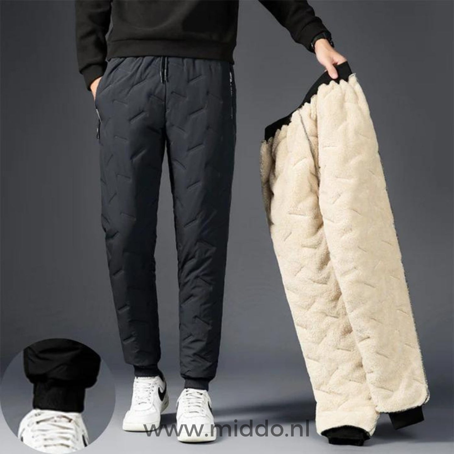 WarmGuard™ Pantalon Thermo Unisexe : Doublé en Polaire & Imperméable