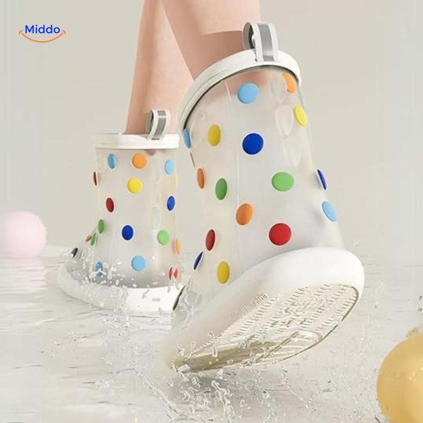 Zureto™ Bottes de Pluie Requin | 3D, Imperméables et Antidérapantes