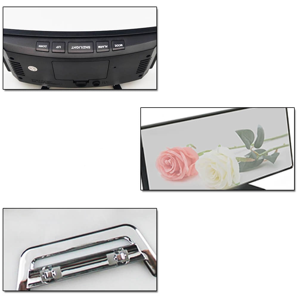 Digiclock™ | Réveil Numérique LED Courbé au Design Moderne