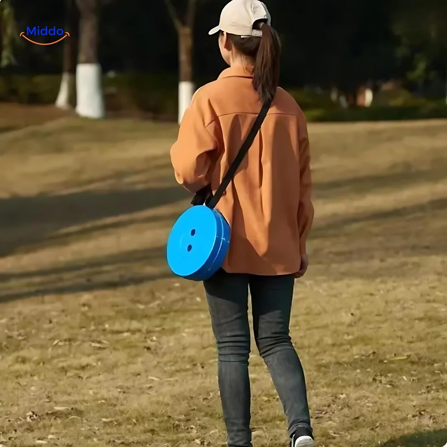 FlexiStool™ Tabouret Télescopique Réglable avec Surface Antidérapante