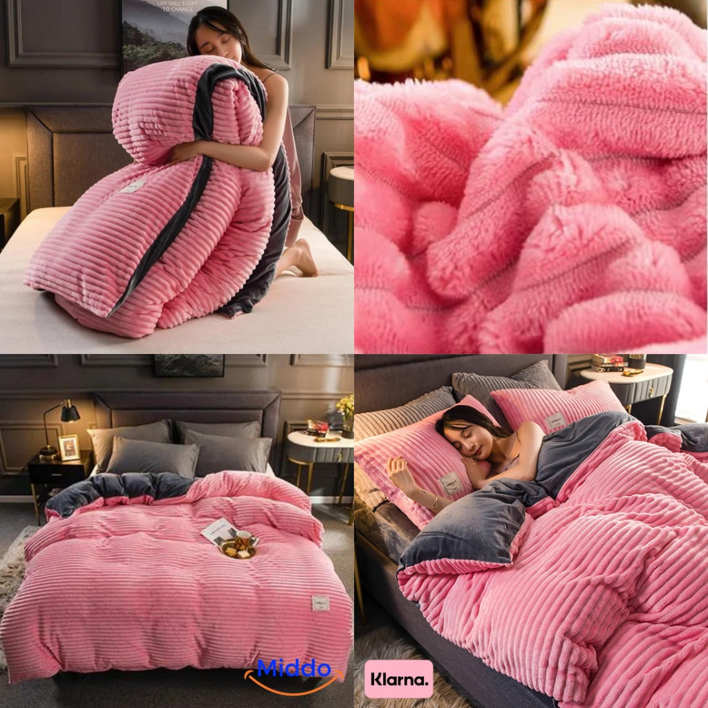 Housse de Couette en Velours Polaire | Enveloppez-vous dans un Confort et une Chaleur Ultimes pour les Froides Nuits d'Hiver