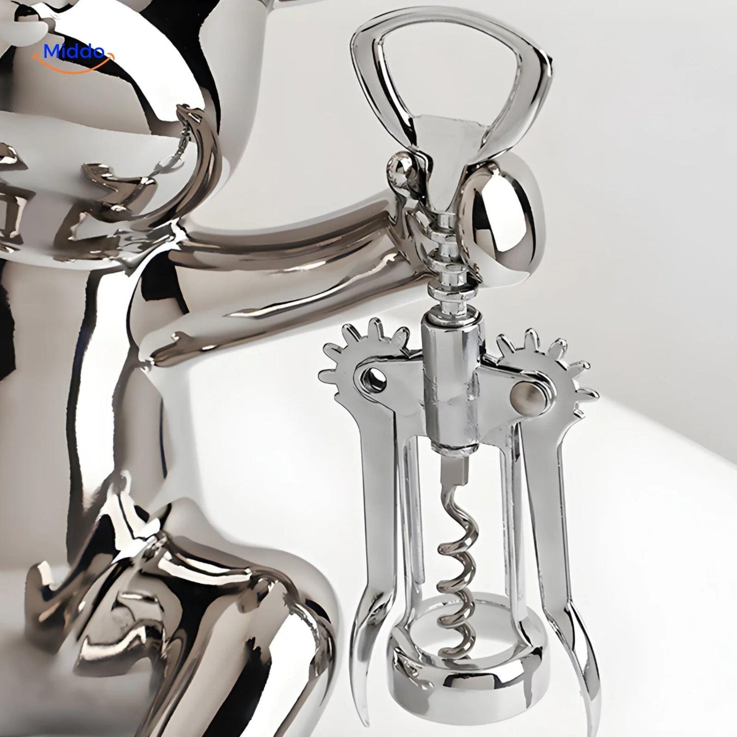 HandmadeBear™ | Porte-Bouteille Édition Limitée avec Charme Rustique et Design Unique