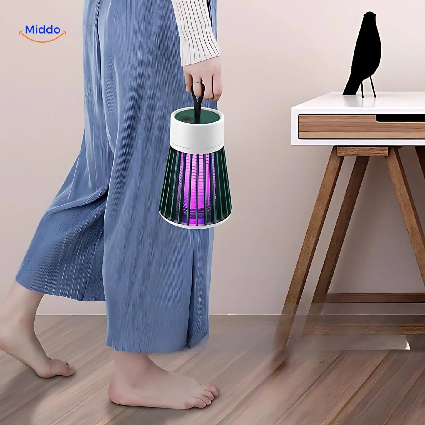 Instazap™ USB Lampe Anti-Moustiques - Lutte Contre les Insectes pour la Maison et l'Extérieur