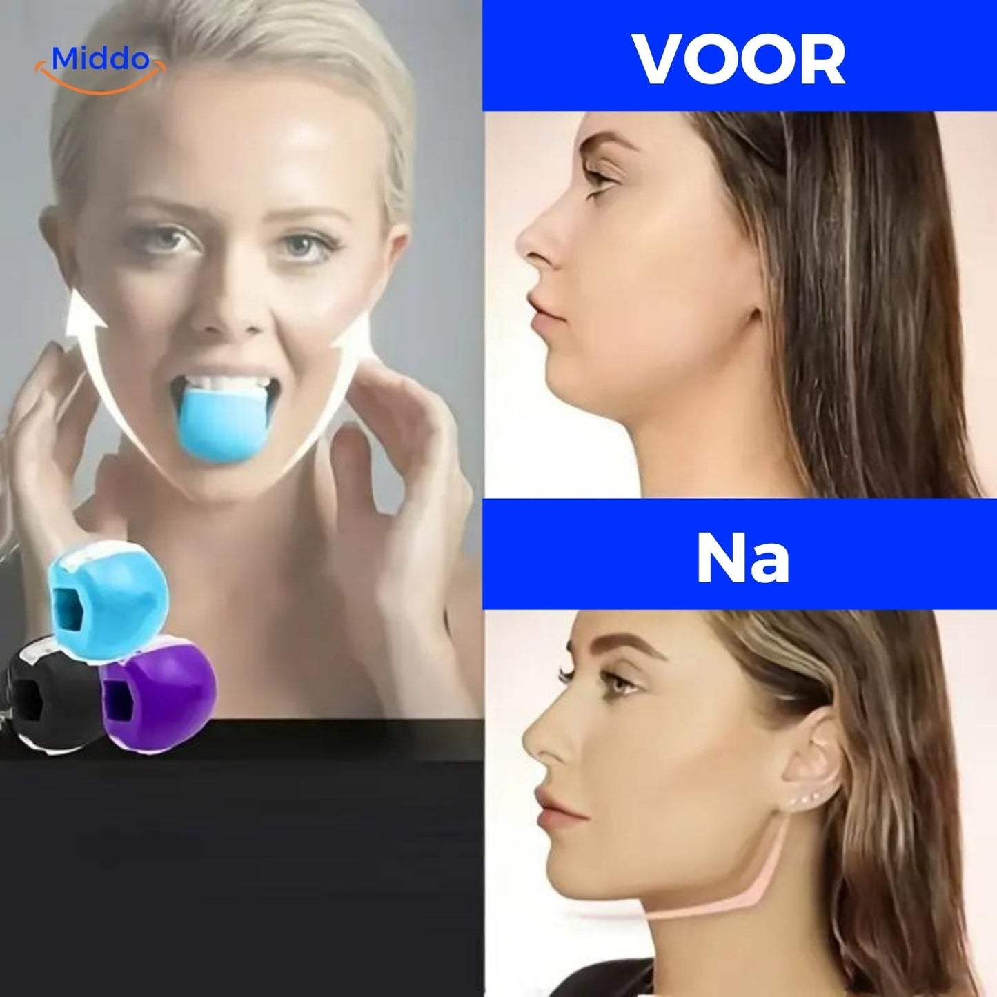 KaakMaster™ Pro Entraîneur de Mâchoire - Pour une Mâchoire Parfaite