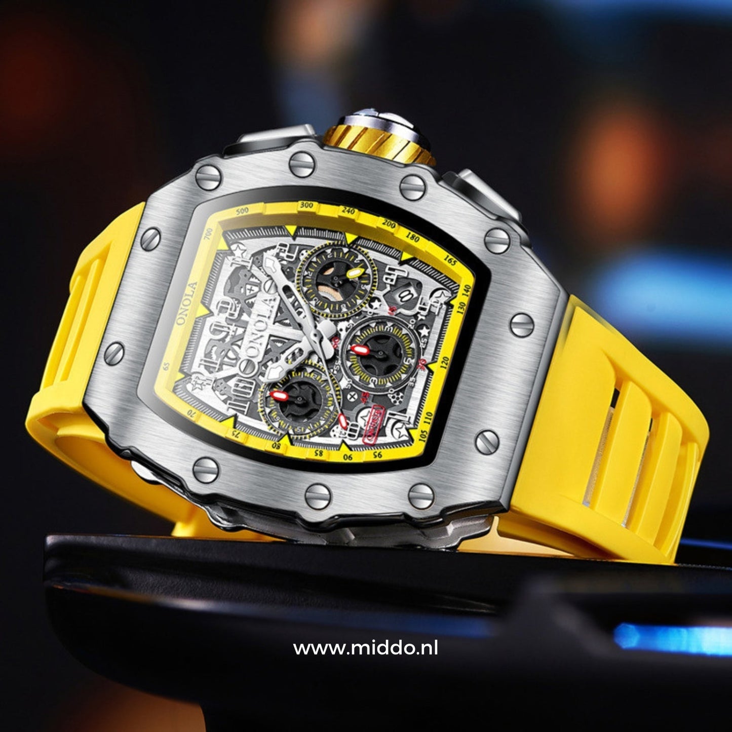 ONOLA™ MILLE – Montre Homme Étanche Premium avec Chronographe