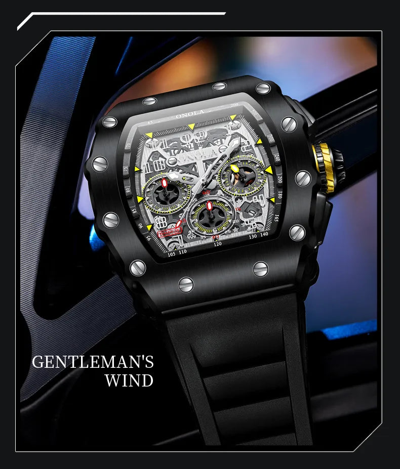 ONOLA™ MILLE – Montre Homme Étanche Premium avec Chronographe