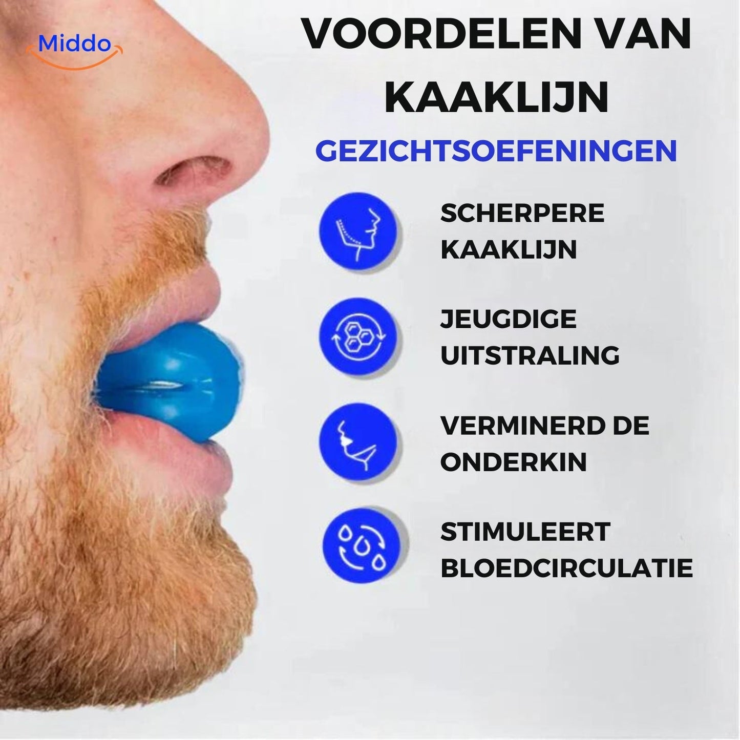 KaakMaster™ Pro Entraîneur de Mâchoire - Pour une Mâchoire Parfaite